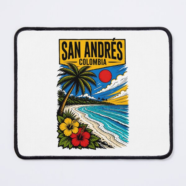 Item preview, San Andres Colombia Vintage Travel Tourism designed and sold by TravelersGems.