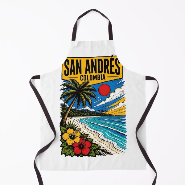 Item preview, San Andres Colombia Vintage Travel Tourism designed and sold by TravelersGems.