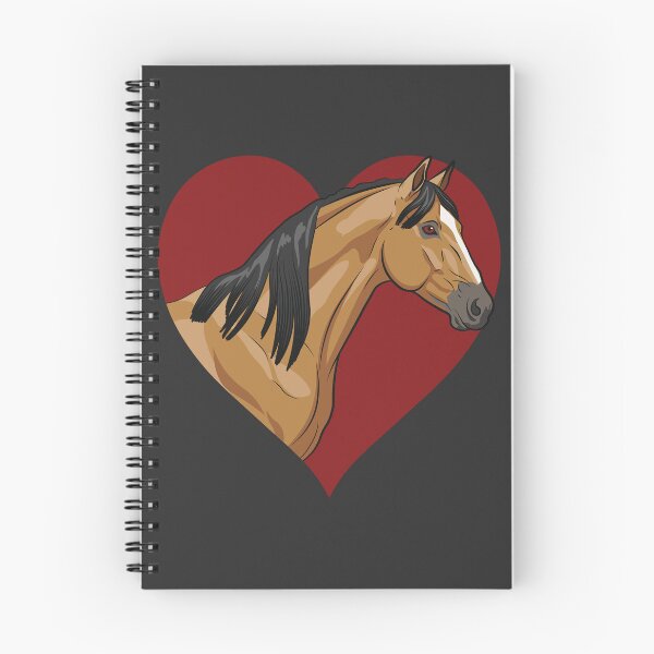 Item preview, The head of the abstang in front of a red heart designed and sold by Cheval-de-coeur.