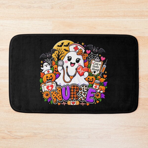 Item preview, Nurse Halloween Gift Cute Ghost Healthcare Style designed and sold by Corvoria.