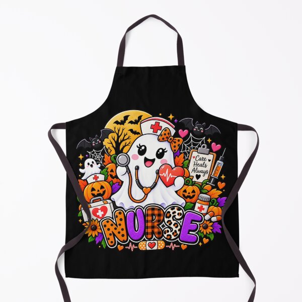 Item preview, Nurse Halloween Gift Cute Ghost Healthcare Style designed and sold by Corvoria.