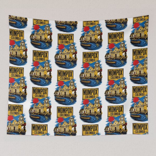 Item preview, Mompox Colombia Vintage Travel Tourism designed and sold by TravelersGems.
