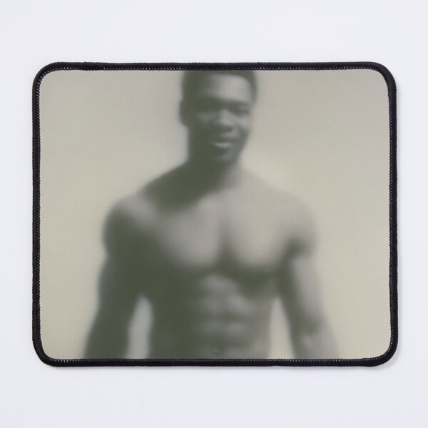 Item preview, Dreamy Soft Focus Black Male - Vintage Physique Portrait designed and sold by gayishdesign.