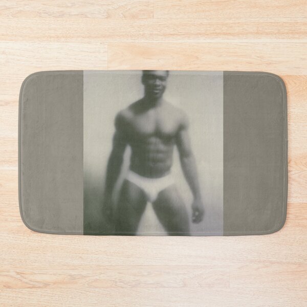 Item preview, Dreamy Soft Focus Black Male - Vintage Physique Portrait designed and sold by gayishdesign.