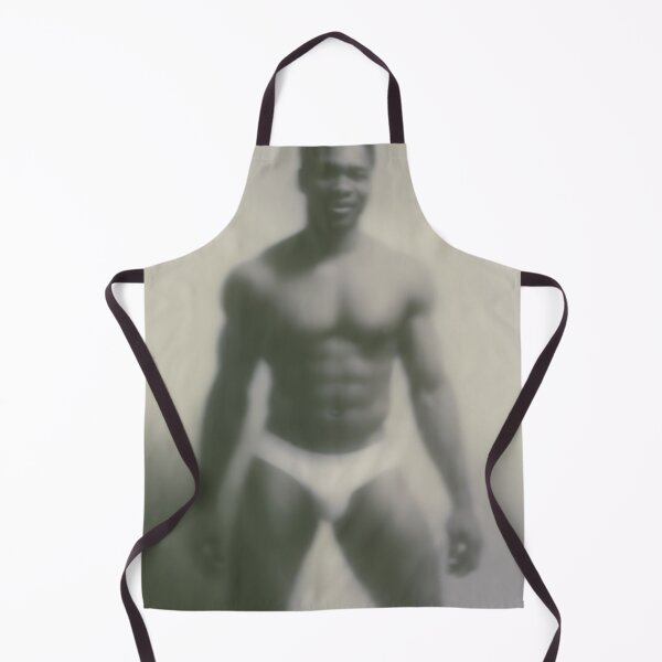 Item preview, Dreamy Soft Focus Black Male - Vintage Physique Portrait designed and sold by gayishdesign.