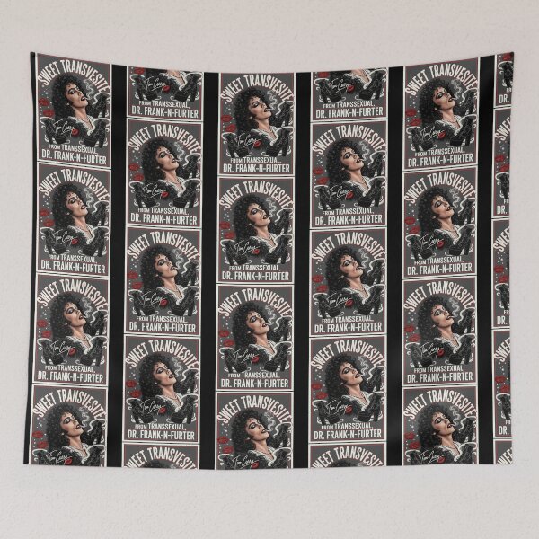 Item preview, Sweet Transvestite Dr Frank N Furter Tim Curry Rocky Horror Vintage designed and sold by Dravienart.