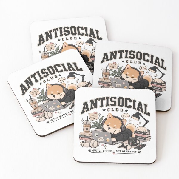 Item preview, Introvert & Antisocial – Minimal Fashion Collection designed and sold by AnteesocialTees.