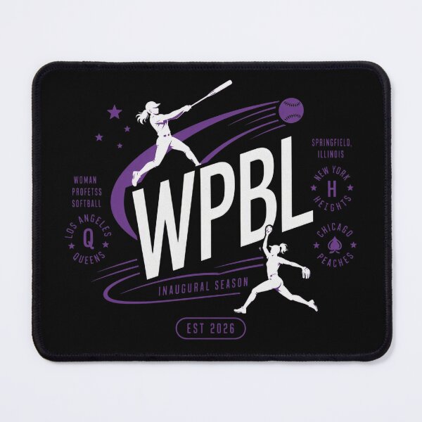 Item preview, Wpbl Inaugural Season Deep Purple Retro designed and sold by EvanCabrera.