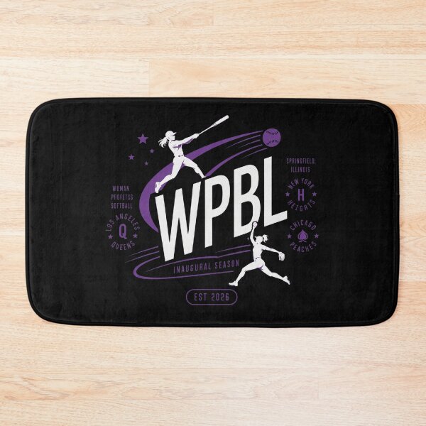 Item preview, Wpbl Inaugural Season Deep Purple Retro designed and sold by EvanCabrera.