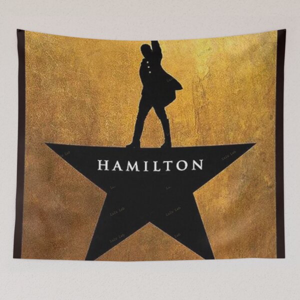 Item preview, Hamilton Musical – Gold Star Poster HQ designed and sold by LuluLeb.