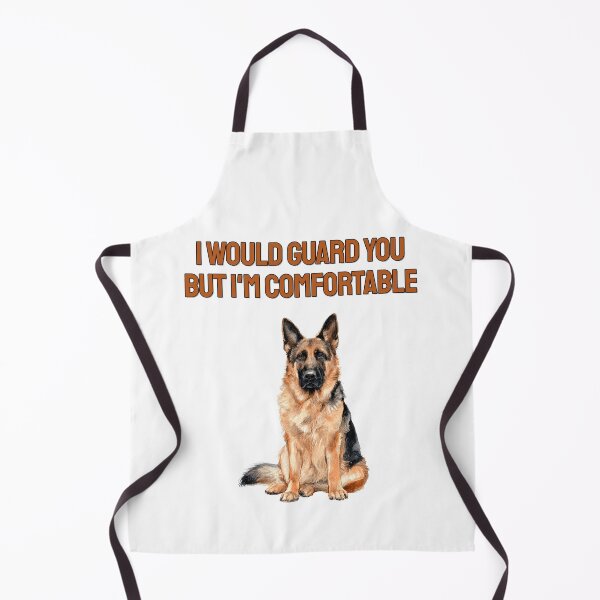 Item preview, Lazy German Shepherd Watercolour Sarcastic Dog Quote designed and sold by NatureUnleashed.