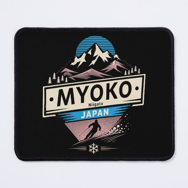 Item preview, Myoko Japan Retro Alpine Graphic designed and sold by EvanCabrera.