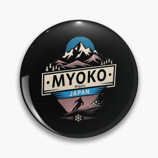 Item preview, Myoko Japan Retro Alpine Graphic designed and sold by EvanCabrera.