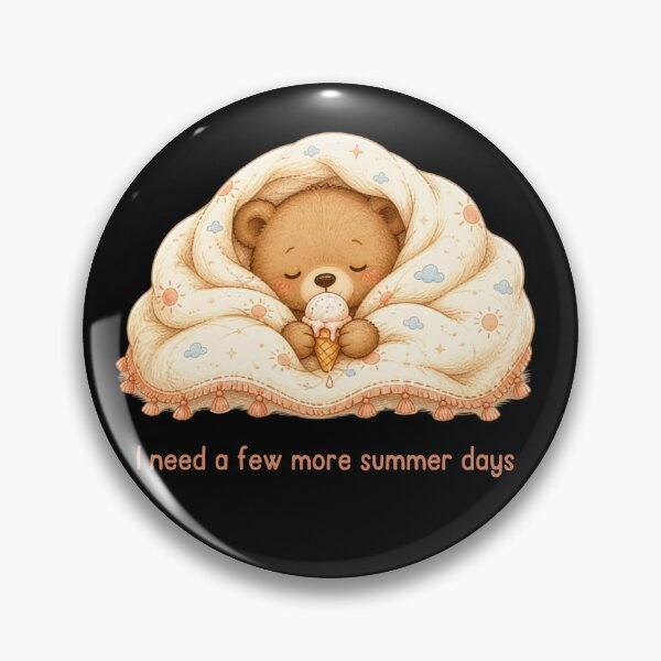 Item preview, I Need a Few More Summer Days Cute Autumn Bear designed and sold by T-version.