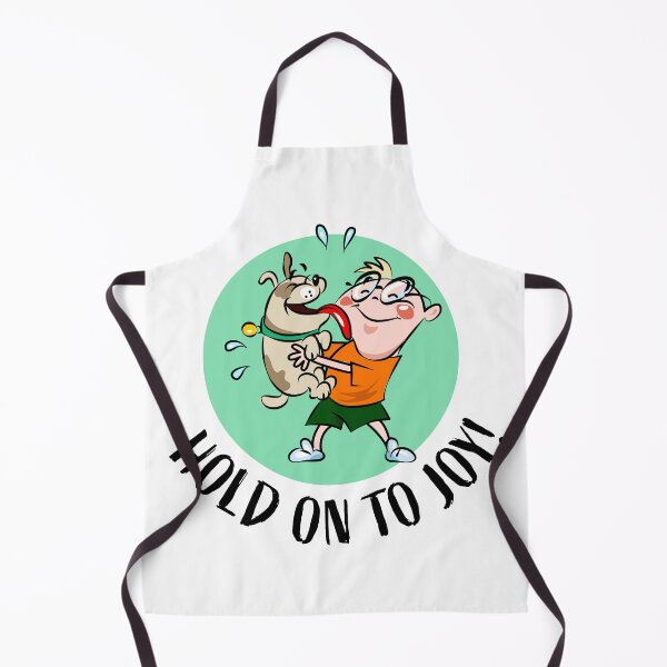 Item preview, Hold On to Joy Funny Dog designed and sold by Ekaterina Biserova.