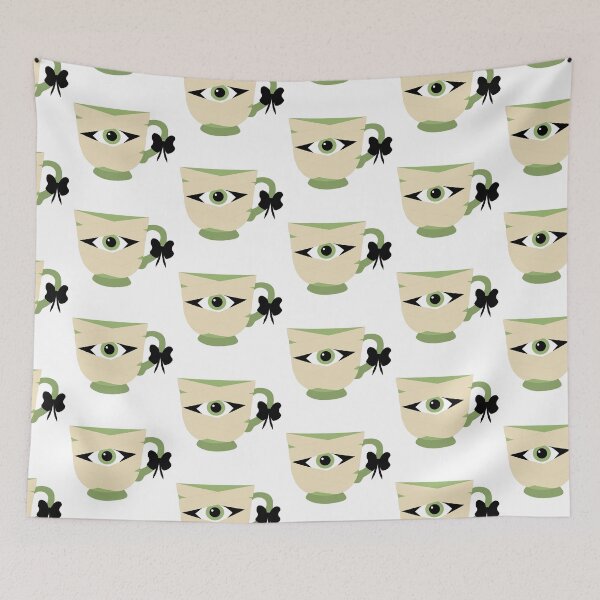 Item preview, Green Tea Cup Halloween designed and sold by Tanapan2529.