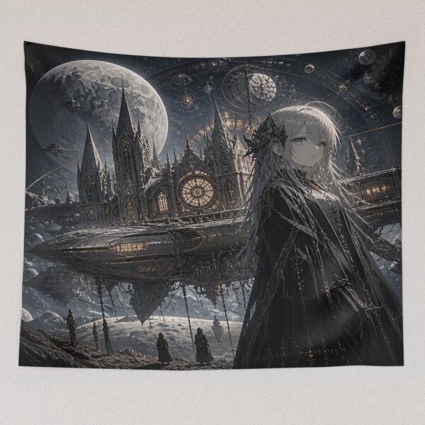 Item preview, Gothic Cosmic Cathedral in Surreal Space Fusion designed and sold by FotoworldEdel.