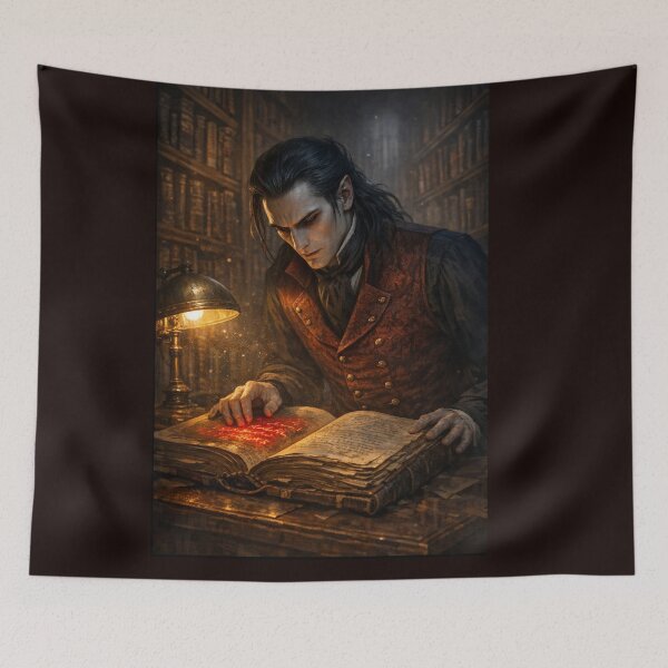 Item preview, Nocturne Librarian- Vampire designed and sold by Studio77-Gothic.
