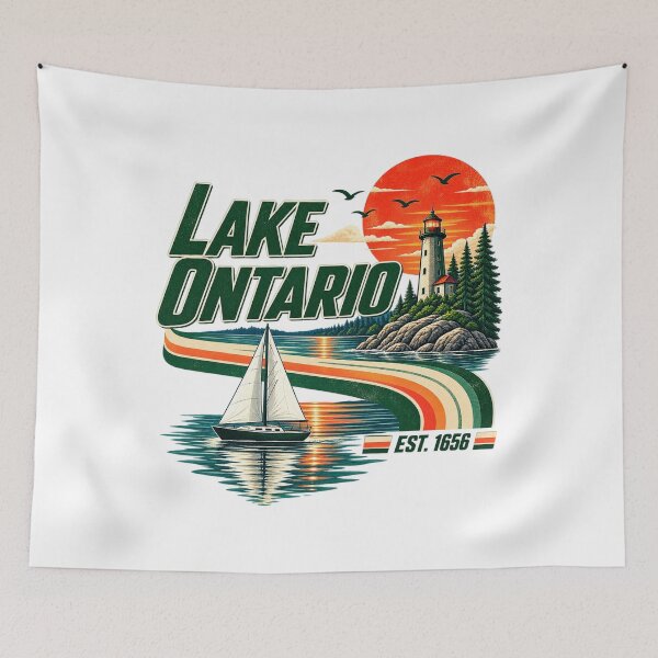 Item preview, Lago Ontario designed and sold by Surrealscop.