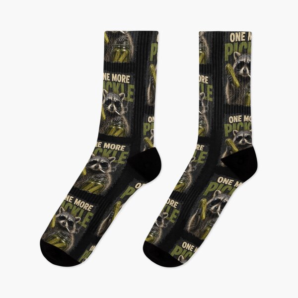Item preview, Raccoon Eating Pickles Meme Design designed and sold by DarkRelicStudio.