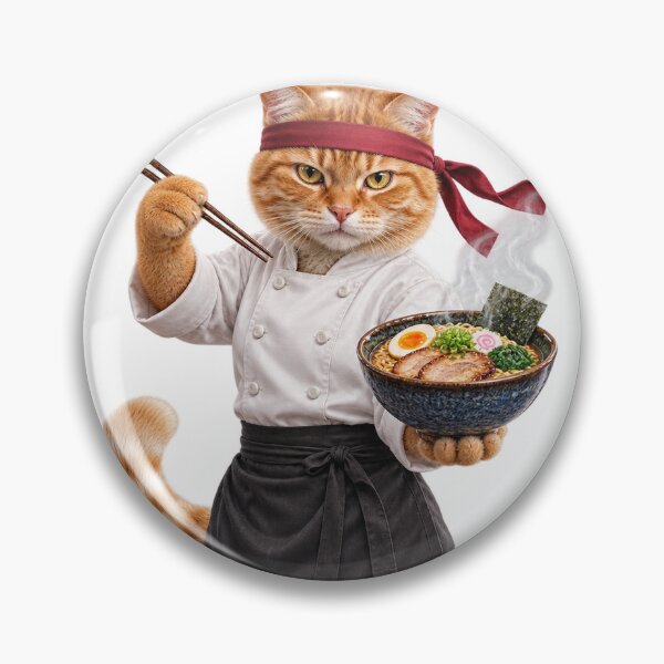 Item preview, Ramen Chef Cat designed and sold by SirSalamander.