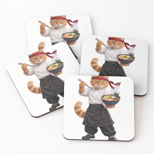 Item preview, Ramen Chef Cat designed and sold by SirSalamander.