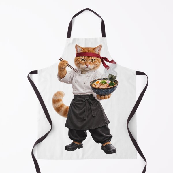 Item preview, Ramen Chef Cat designed and sold by SirSalamander.