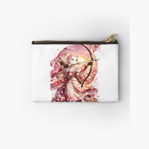 Item preview, Sakura Archer Cat Japanese Anime Fantasy designed and sold by WelLarsDigitals.