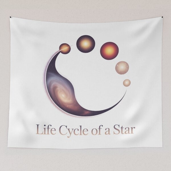 Item preview, Life Cycle of a Star Cosmic Evolution designed and sold by Zanigold.