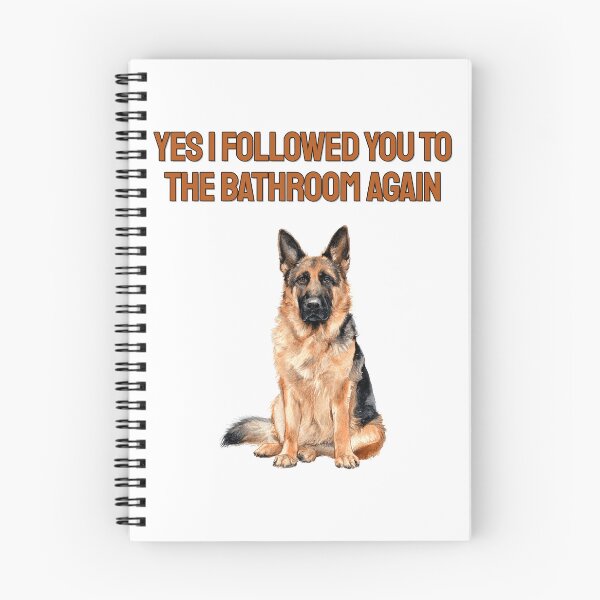 Item preview, Clingy German Shepherd Watercolour Velcro Dog Art designed and sold by NatureUnleashed.