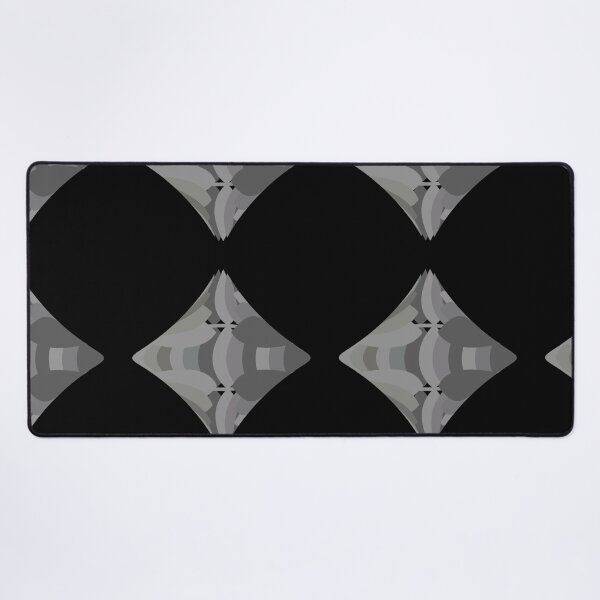 Item preview, Monochrome Futuristic Diamond Abstract Art designed and sold by PoeticRecipeST.