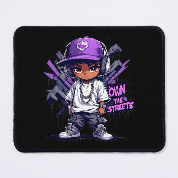 Item preview, Own The Streets Chibi Hip Hop designed and sold by Radhestore.