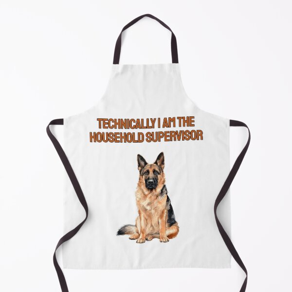 Item preview, Bossy German Shepherd Watercolour Sarcastic Dog Quote designed and sold by NatureUnleashed.