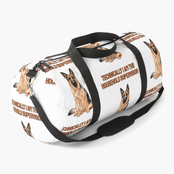 Item preview, Bossy German Shepherd Watercolour Sarcastic Dog Quote designed and sold by NatureUnleashed.