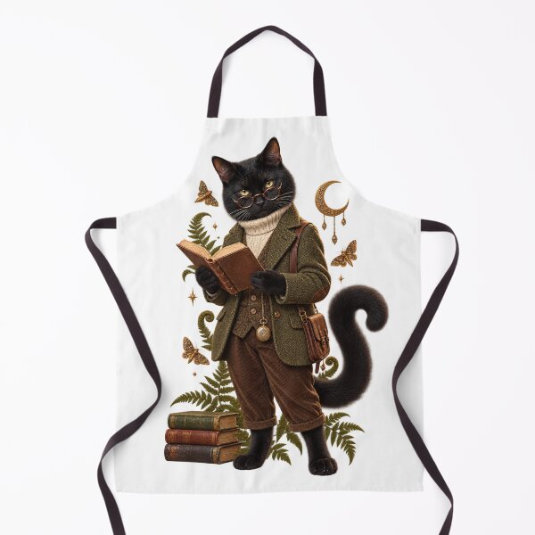 Item preview, Midnight Reader Cat designed and sold by SirSalamander.