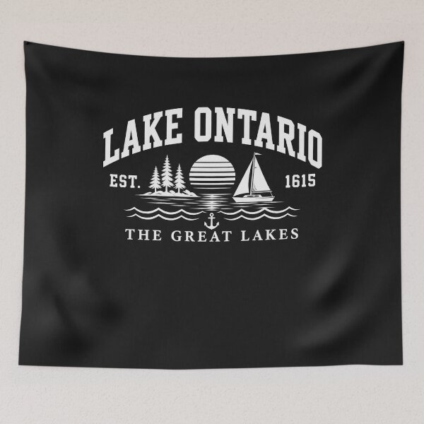Item preview, Lago Ontario designed and sold by Surrealscop.