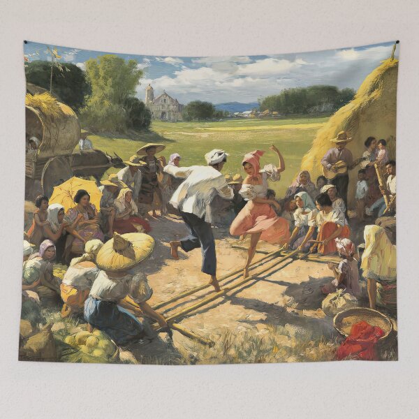 Item preview, Fernando Cueto Amorsolo, The Tinikling designed and sold by DavidSrna.