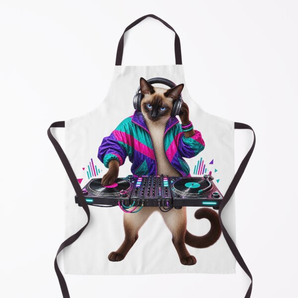 Item preview, Retro DJ Cat designed and sold by SirSalamander.