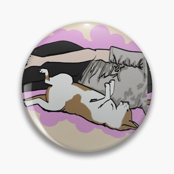 Item preview, Cozy Miao Friend - Custom Pet & Owner Portrait Art designed and sold by Francicci.