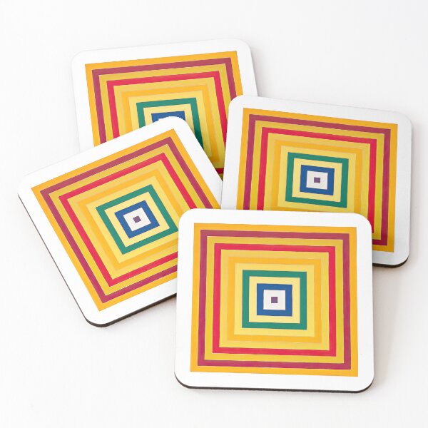 Item preview, Frank Stella Scramble- Descending Yellow Values Ascending Spectrum designed and sold by DavidSrna.