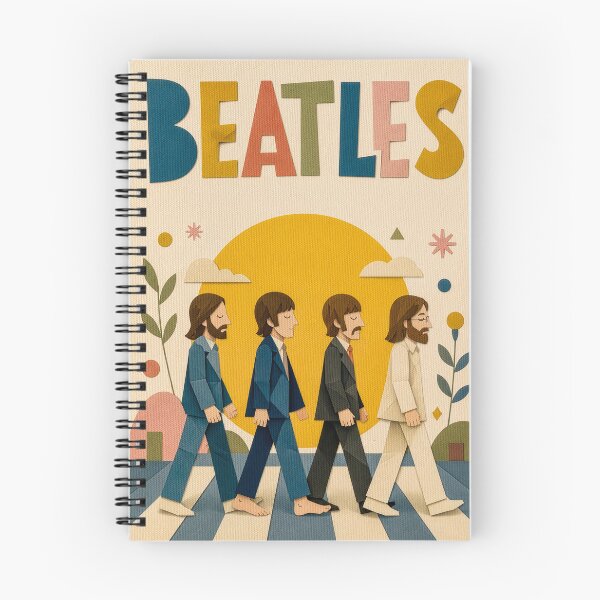 Item preview, Abbey Road — Paper Cut Folk Art Print designed and sold by A Film I Once Saw.