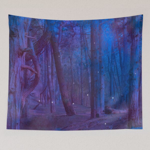 Item preview, Abstract Midnight Forest  designed and sold by Victoria Careford White.