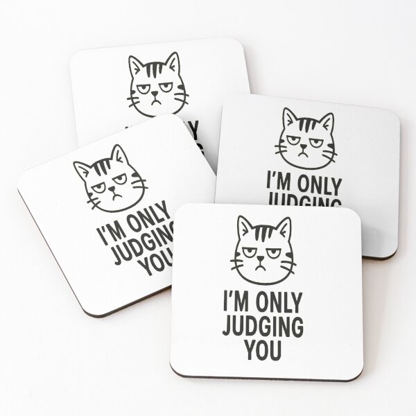 Item preview, I'm Only Judging You Funny Sarcastic Quote designed and sold by GTFullShop.