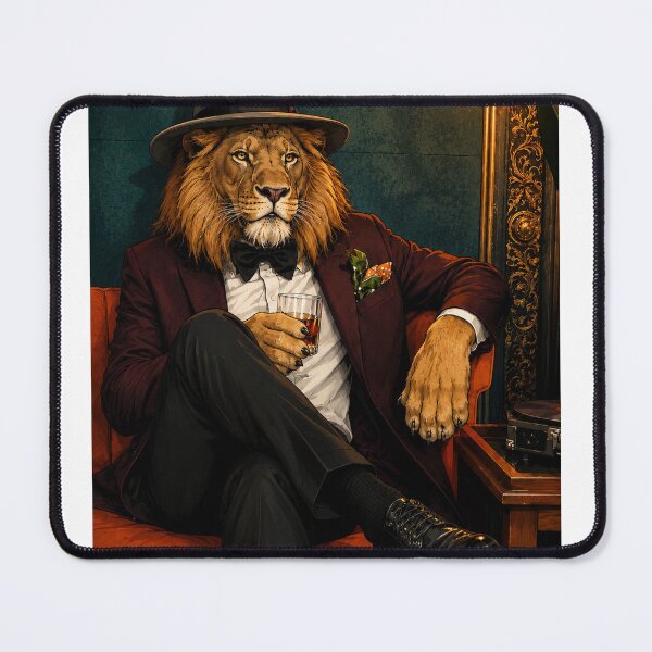 Item preview, The Dapper King – Distinguished Lion Gentleman designed and sold by NaijaandChi.