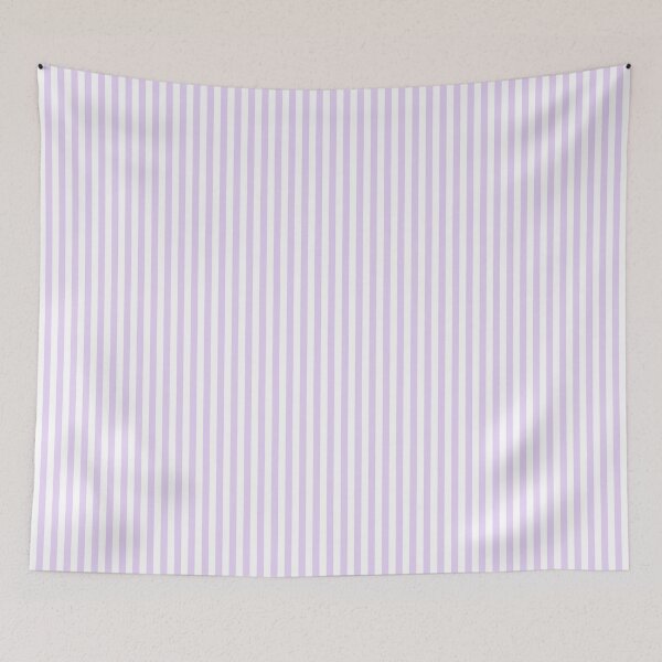 Item preview, Narrow stripes in lilac and white color designed and sold by RishabhArts1.