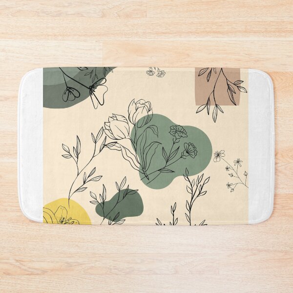 Item preview, Sage Green Botanical Line Art Warm Neutral Aesthetic designed and sold by Nature Moments.