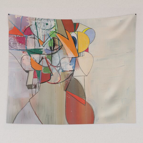 Item preview, George Condo, diagonal portrait designed and sold by DavidSrna.