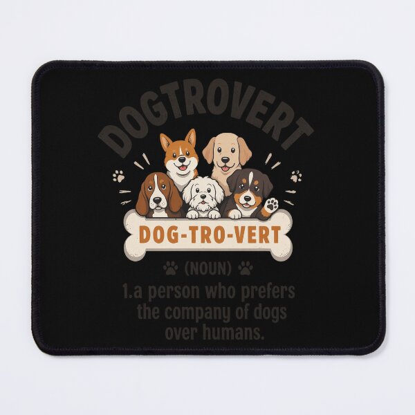 Item preview, Dogtrovert Definition Cute designed and sold by Evakenyon.