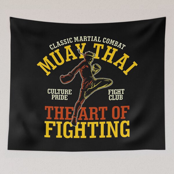 Item preview, Muay Thai Classic Martial Combat The Art Of Fighting designed and sold by heedooppod.