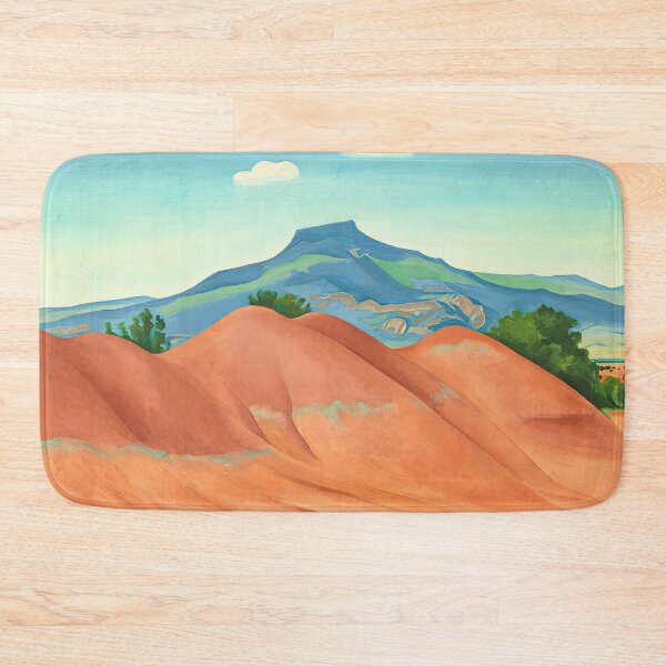 Item preview, GEORGIA O KEEFFE, Red hills with pedernal white clouds designed and sold by DavidSrna.